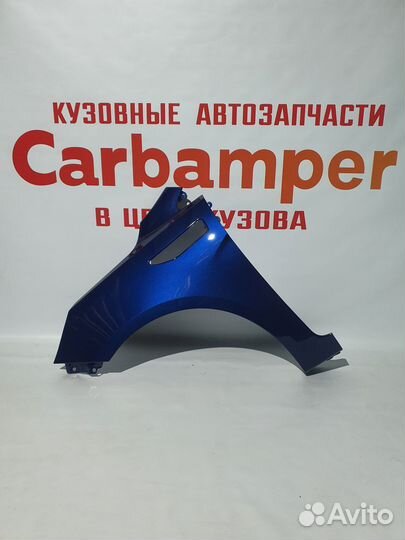 Крыло переднее левое Kia Rio 3 цвет Синий WGM