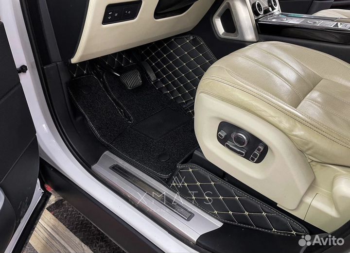 3D Коврики в салон Land Rover