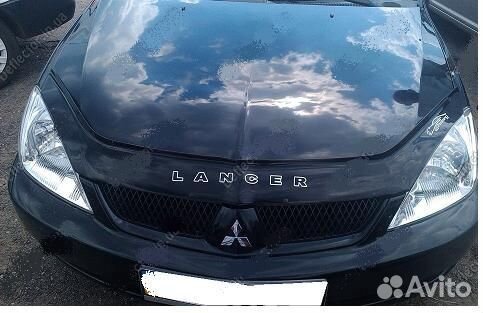 Спойлер капота (мухобойка) Mitsubishi Lancer IX