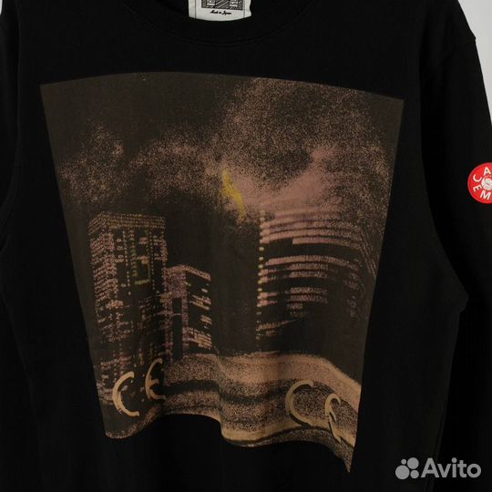 Свитшот от CavEmpt черный оверсайз