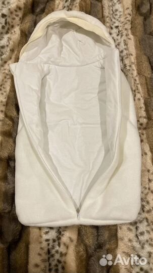 Конверт зимний на овчине от 0-6 месяцев(56-80см)