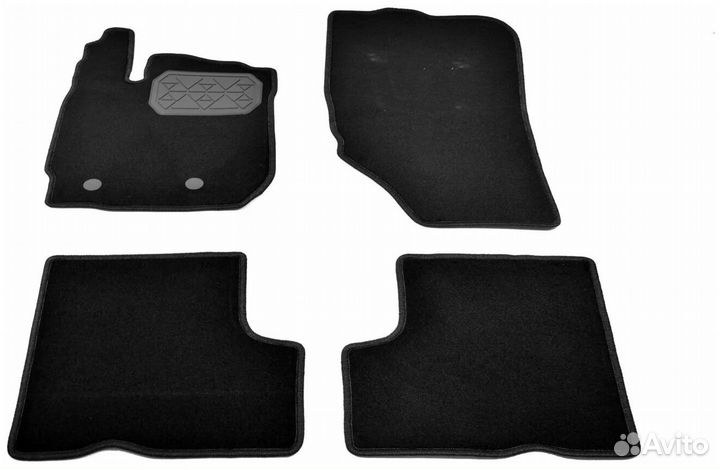 Ковры салона текстильные для Renault Duster 2015