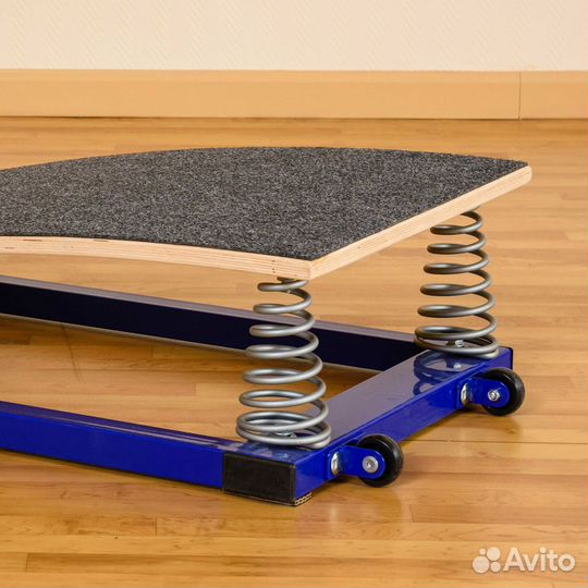 Мостик гимнастический ZSO, подкидной гнутый