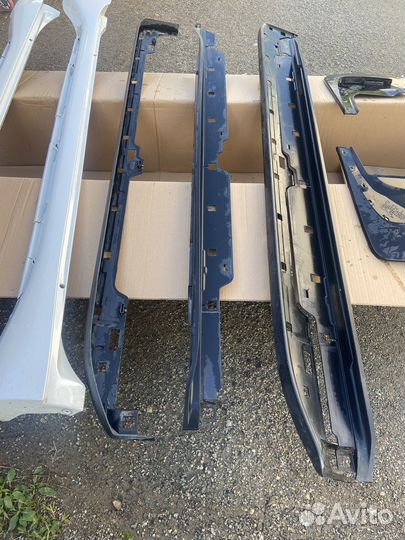 Пороги land cruser 150 оригинальные