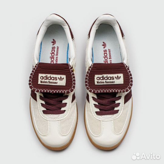 Кроссовки Adidas Samba Pony x Wales Bonner Cream