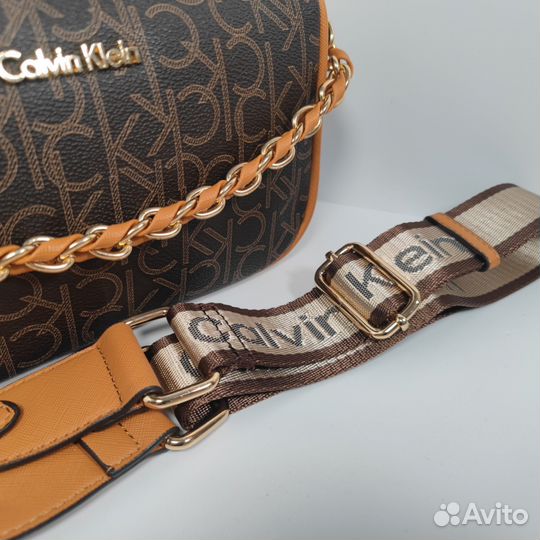 Сумка Женская Calvin Klein коричневая