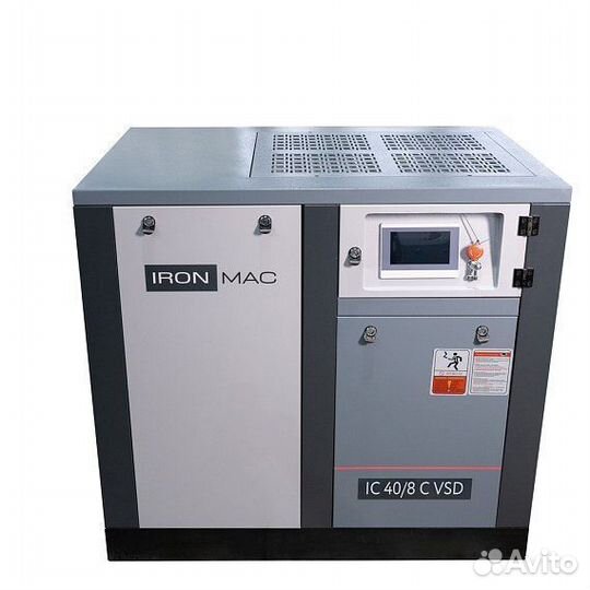 Винтовой компрессор Ironmac IC 40/8 C VSD