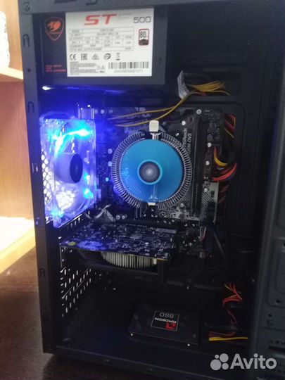 Ryzen3 1200, RX 550 2 Гб
