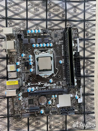 Intel Xeon E3-1240 - 3.6 мат плата + память