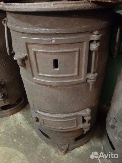 Буржуйка чугунная печь СССР