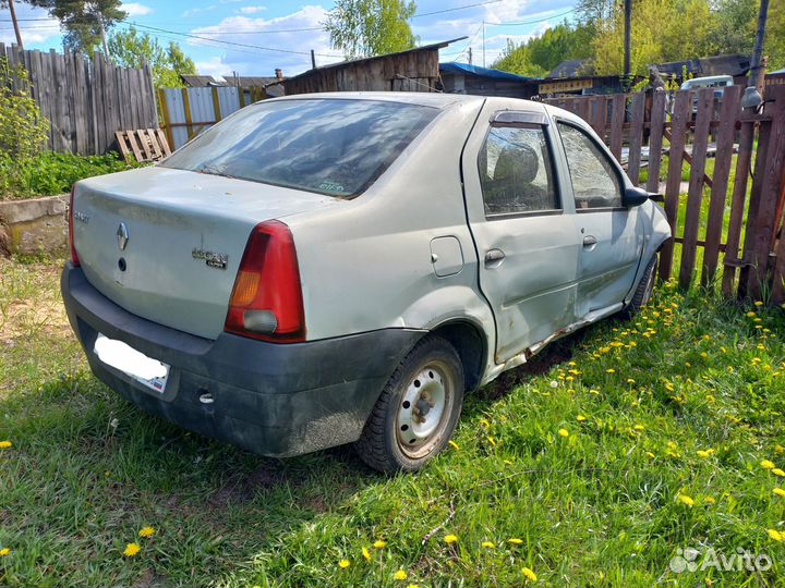 Разбор renault logan 1