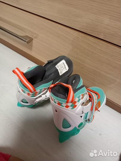 Коньки детские раздвижные 27-30