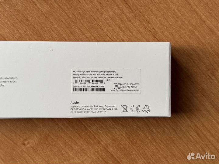 Apple pencil 2 оригинальный (б/у 2мес)