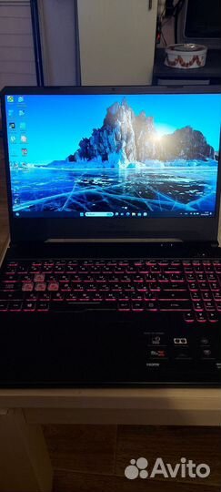 Ноутбук asus TUF gaming FX505DT