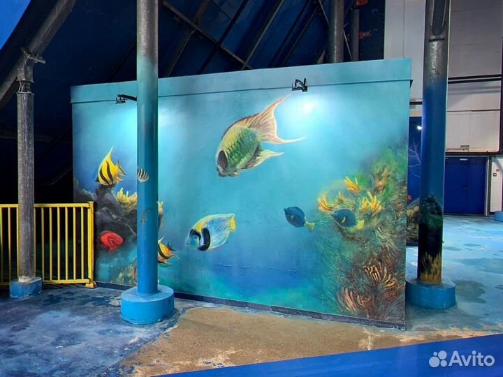 Роспись стен и авто, граффити