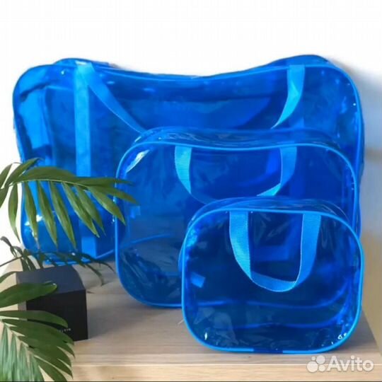 Сумки в роддом, комплект из 3-х сумок