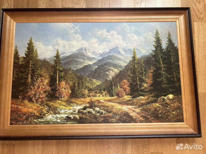 Картина репродукция Von Helmut Glassl