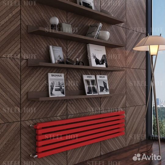 Вертикальный радиатор Steel-Hot от завода