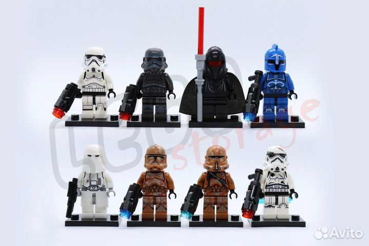 Фигурки lego Звездные войны Star Wars Лего Аналог