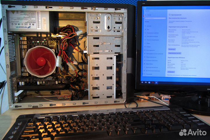 Компьютер, для работы и игр Intel i5, 8gb. ssd 128