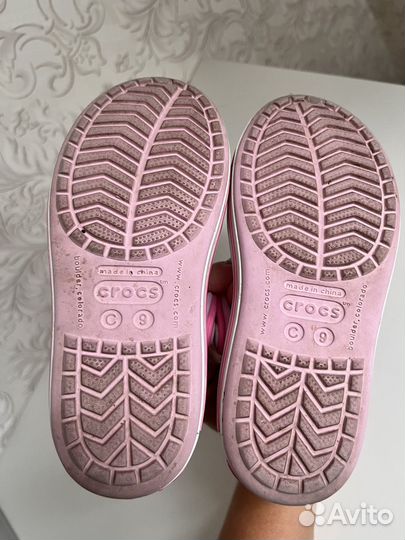 Сандалии crocs детские на девочку с9 16.5см