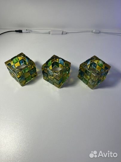 Подсвечник стекло