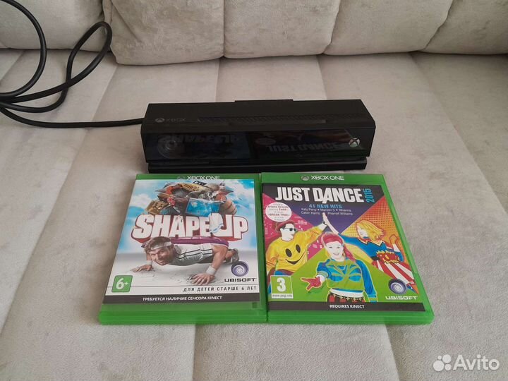 Xbox One kinect 2.0 с играми
