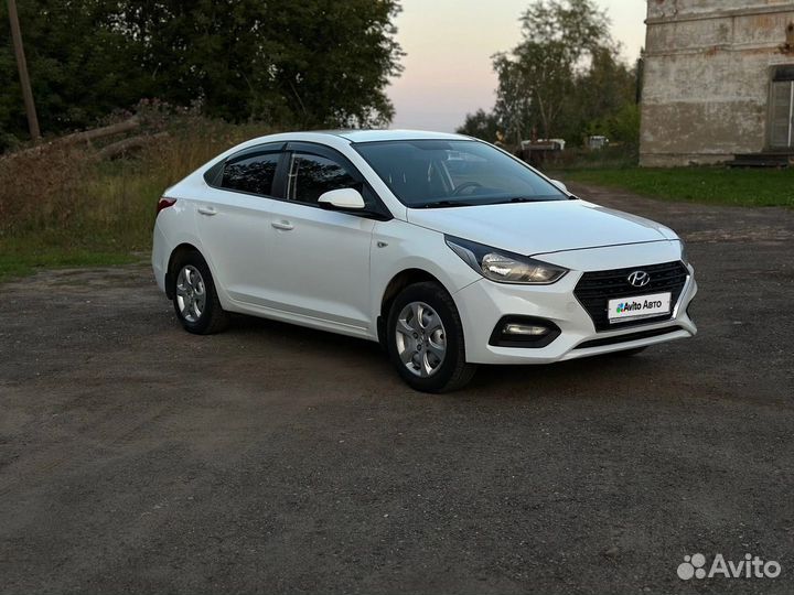 Hyundai Solaris 1.4 МТ, 2019, 156 000 км