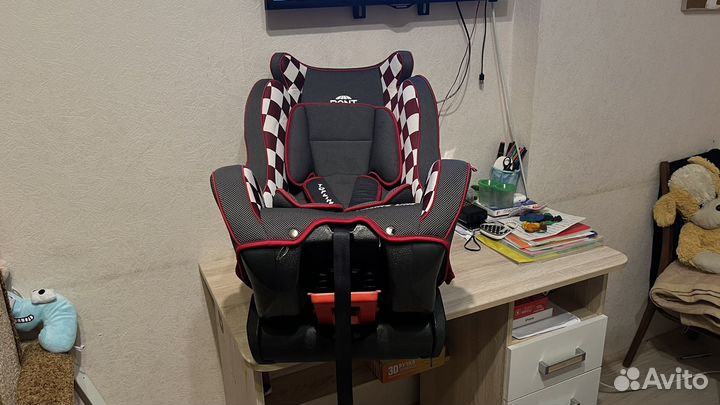 Автокресло от 0 до 7дет(положения люльки)