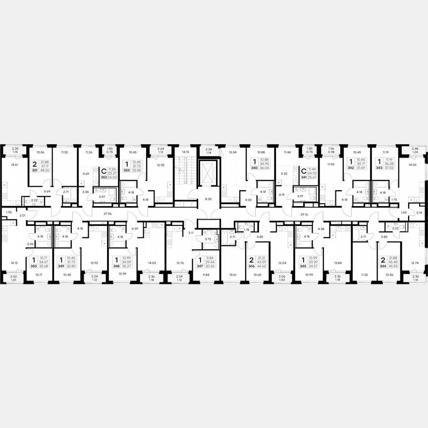 1-к. квартира, 32,9 м², 6/9 эт.