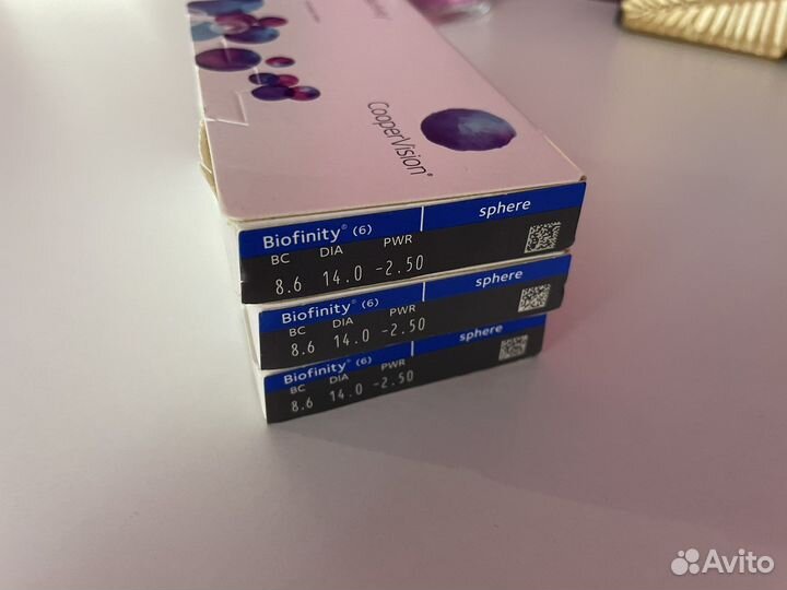 Контактные линзы Biofinity от CooperVision