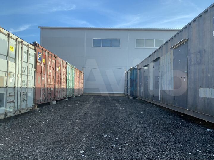 Контейнеры 15 - 30 м², 20 40 футов склад