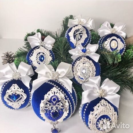 Мастер класс по декору елочных шаров