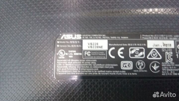 Монитор asus VS228NE на запчасти