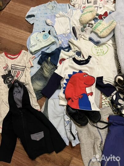 Пакет вещей на мальчика 0+