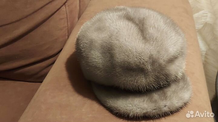 Кепка норковая женская