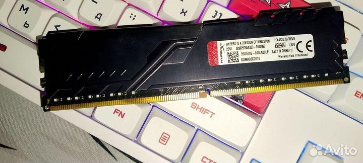 Оперативная память ddr4 16gb 3200 2x8