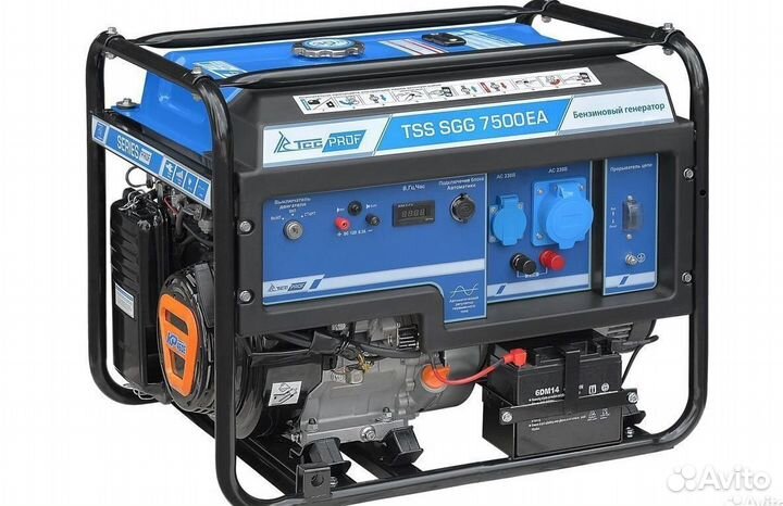 Бензогенератор TSS SGG 7500еa