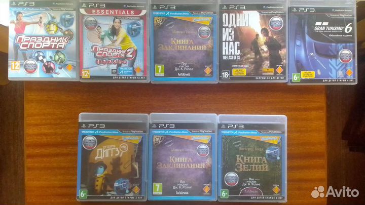 Игры (диски) на sony playstation 3 (ps3)