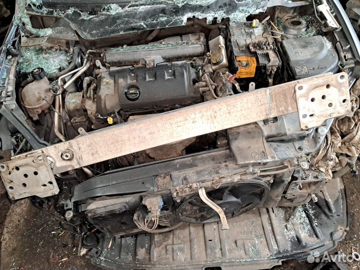 Усилитель переднего бампера citroen с4