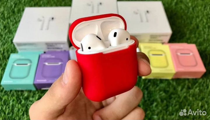AirPods 2 Premium+ Бесплатная доставка и Чехол