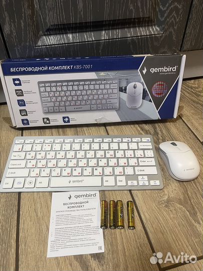 Беспроводная клавиатура и мышь