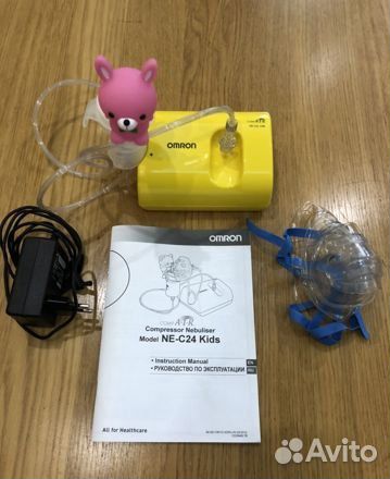 Аренда. Компрессорный ингалятор (небулайзер) Omron