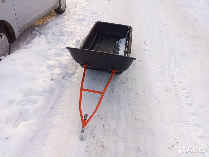 Сани для снегохода бу