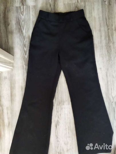 Брюки черные 146-152 для девочки