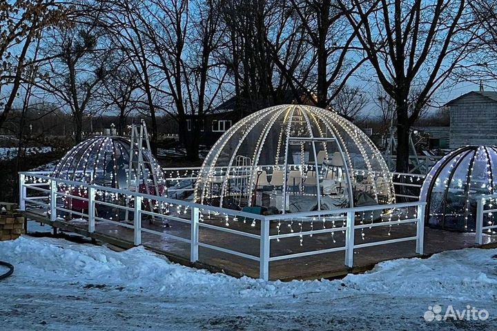 Стеклянные беседки с доставкой и монтажом