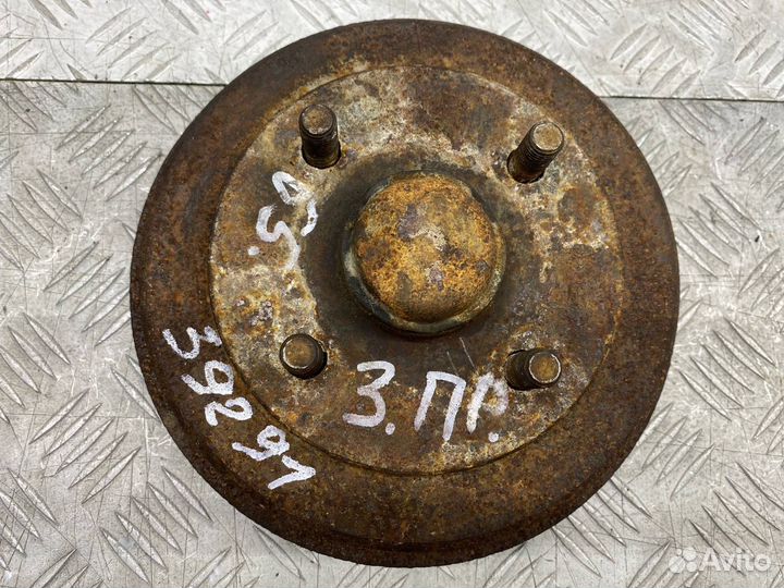 Б/У ступица с барабаном задний Toyota Duet M100A