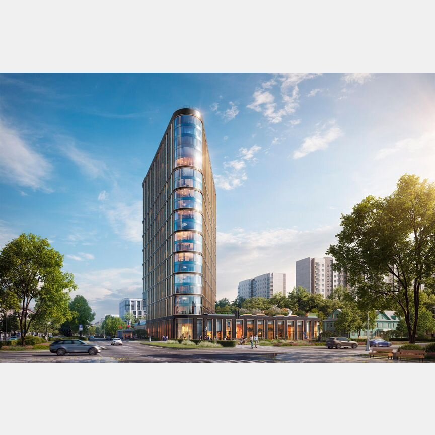 1-к. квартира, 42,9 м², 18/19 эт.