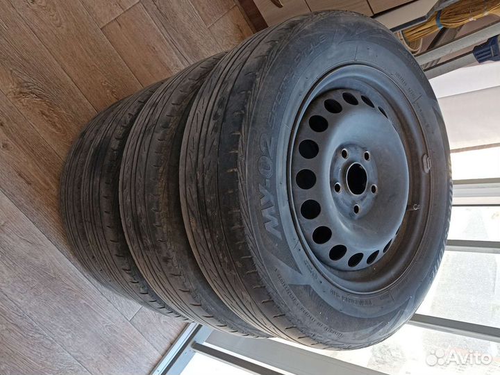 R15 Bridgestone MY-02 Sporty Style 195/65, PCD 5x112 DIA 57