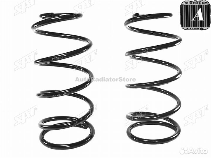 Комплект пружин 2шт передние mazda 3 BK# 03- (1,6